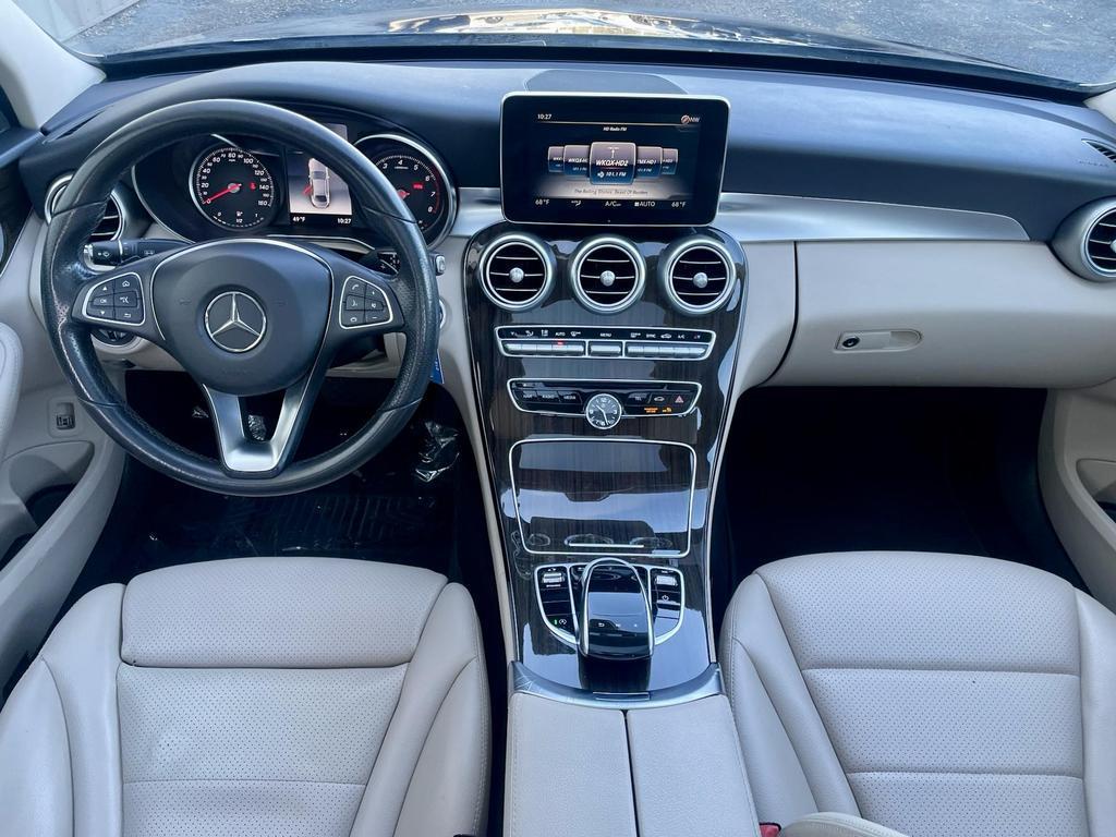 used 2018 Mercedes-Benz C-Class car, priced at $18,999