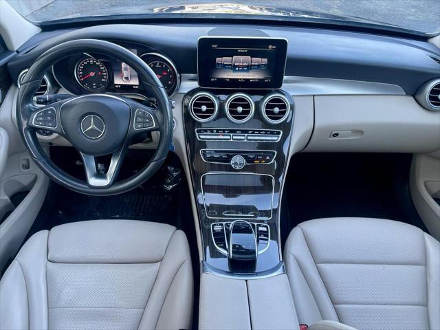 used 2018 Mercedes-Benz C-Class car, priced at $19,999