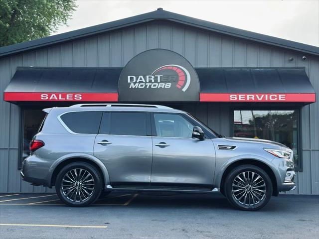 used 2021 INFINITI QX80 car, priced at $24,999