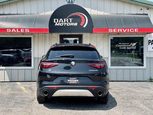 used 2018 Alfa Romeo Stelvio car, priced at $15,999