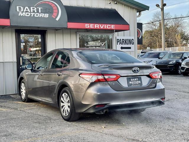 used 2018 Toyota Camry Hybrid car, priced at $19,999