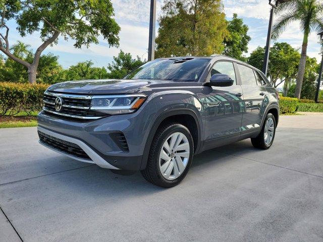 used 2022 Volkswagen Atlas Cross Sport car, priced at $24,890