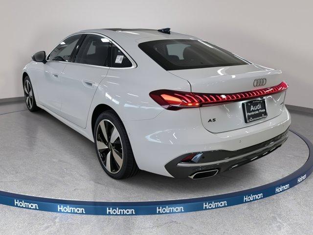 new 2025 Audi A5 car, priced at $57,575
