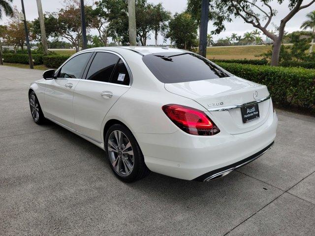 used 2021 Mercedes-Benz C-Class car, priced at $24,995