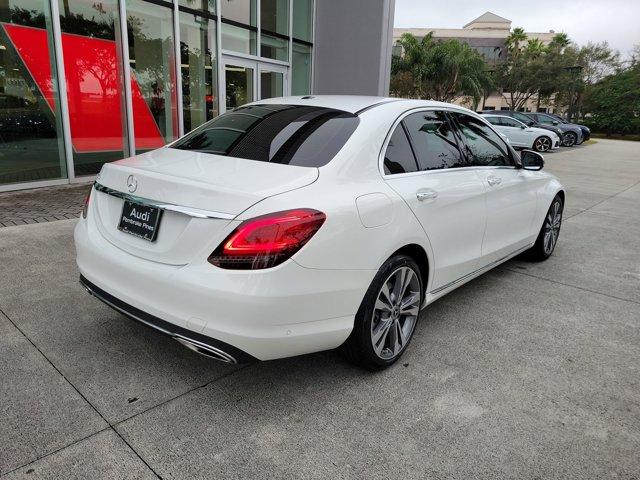 used 2021 Mercedes-Benz C-Class car, priced at $24,995