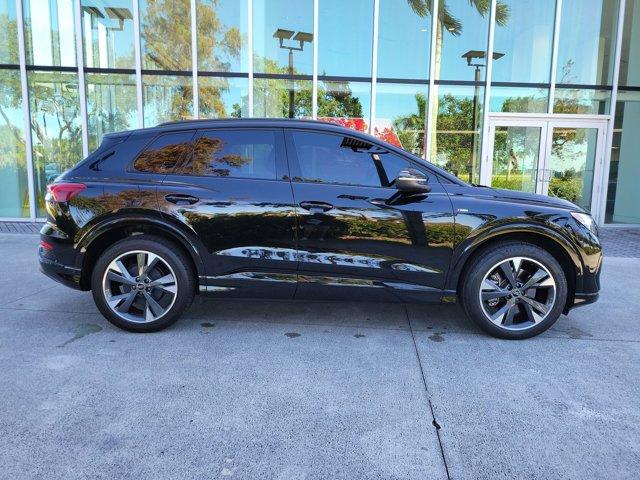 used 2024 Audi Q4 e-tron car, priced at $42,500