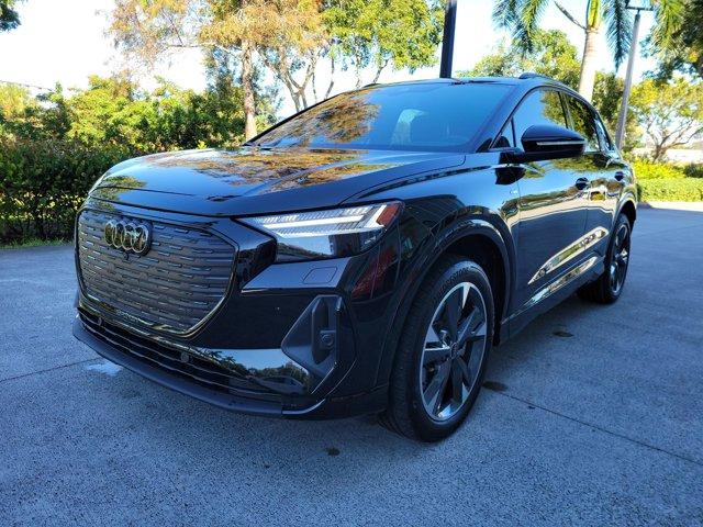 used 2024 Audi Q4 e-tron car, priced at $42,500