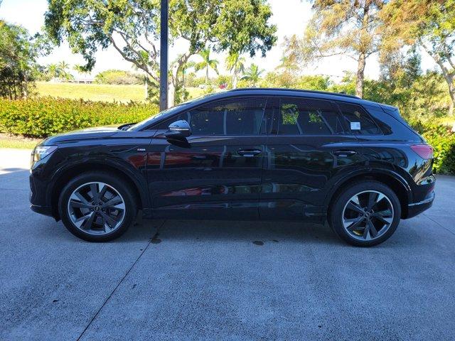 used 2024 Audi Q4 e-tron car, priced at $42,500