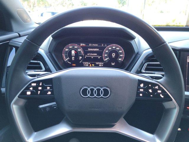 used 2024 Audi Q4 e-tron car, priced at $42,500