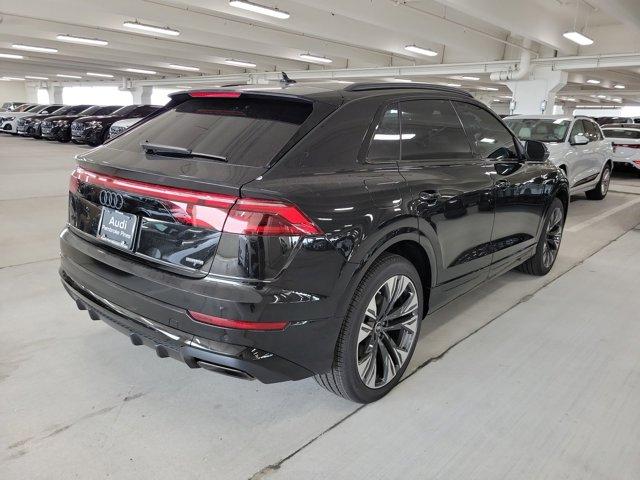 new 2025 Audi Q8 car, priced at $86,055