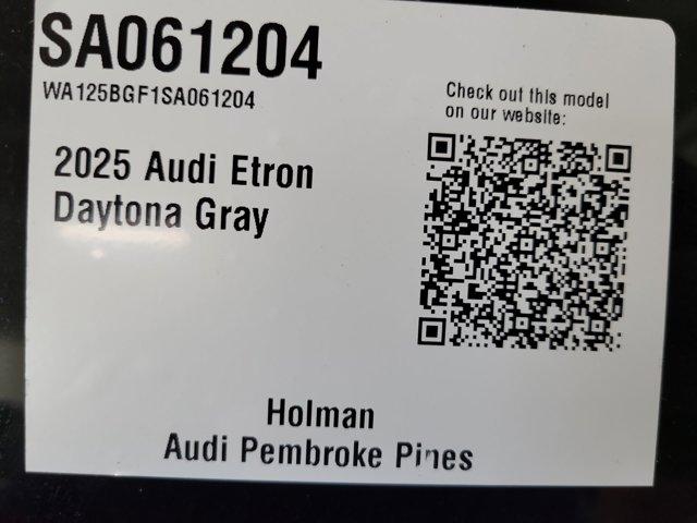 new 2025 Audi SQ6 e-tron car, priced at $81,815