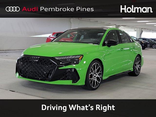 new 2025 Audi RS 3 car, priced at $66,395