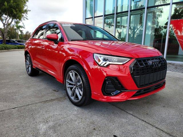 used 2024 Audi Q3 car, priced at $33,100