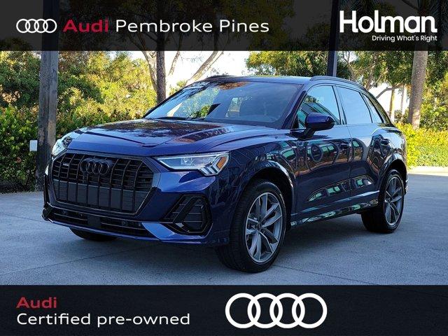 used 2024 Audi Q3 car, priced at $33,899