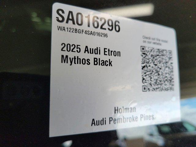 new 2025 Audi Q6 e-tron car, priced at $73,750