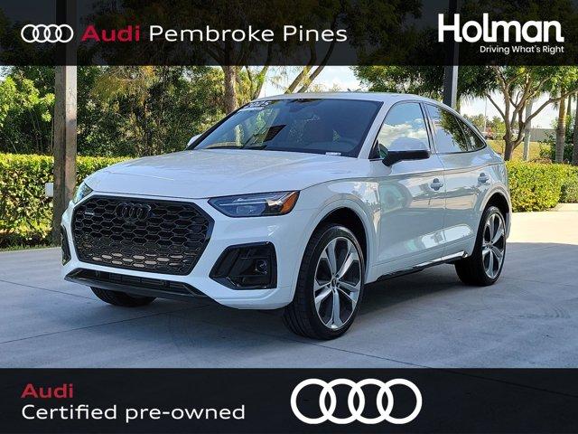 used 2025 Audi Q5 Sportback car, priced at $51,500