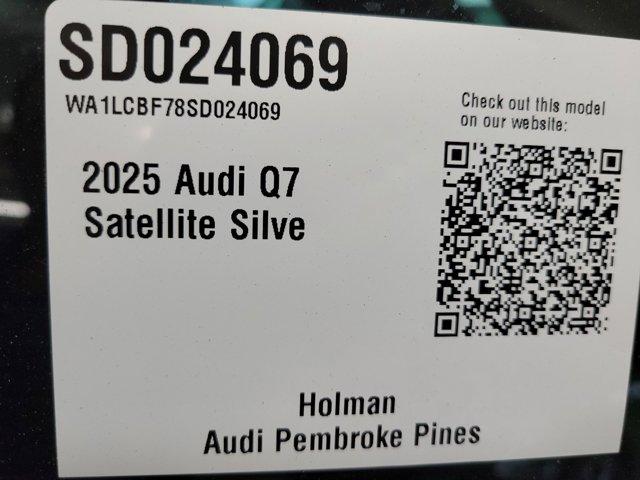 new 2025 Audi Q7 car, priced at $68,900