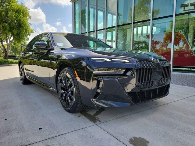 used 2023 BMW 740 car, priced at $68,995