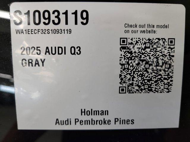 new 2025 Audi Q3 car, priced at $48,000