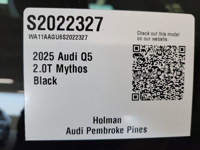 new 2025 Audi Q5 car, priced at $57,775