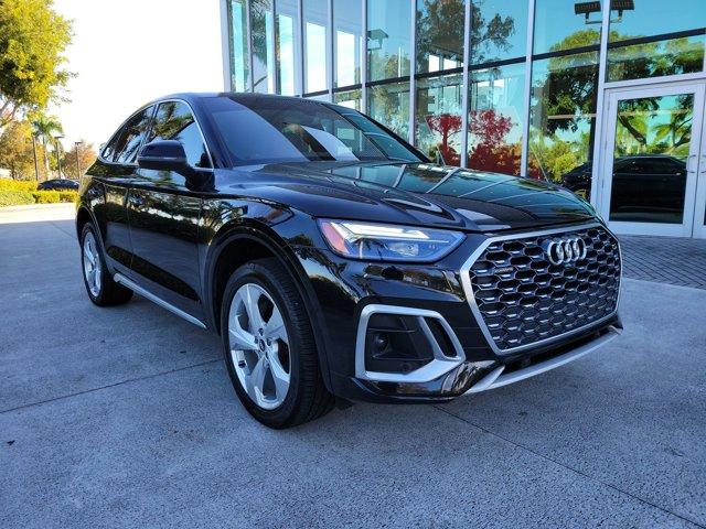 used 2021 Audi Q5 Sportback car, priced at $29,499