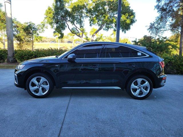 used 2021 Audi Q5 Sportback car, priced at $29,499