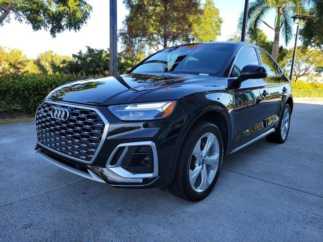 used 2021 Audi Q5 Sportback car, priced at $29,499