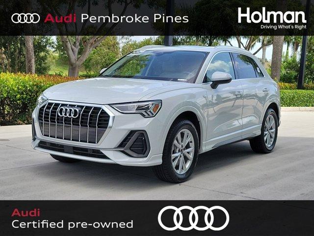 used 2024 Audi Q3 car, priced at $34,970