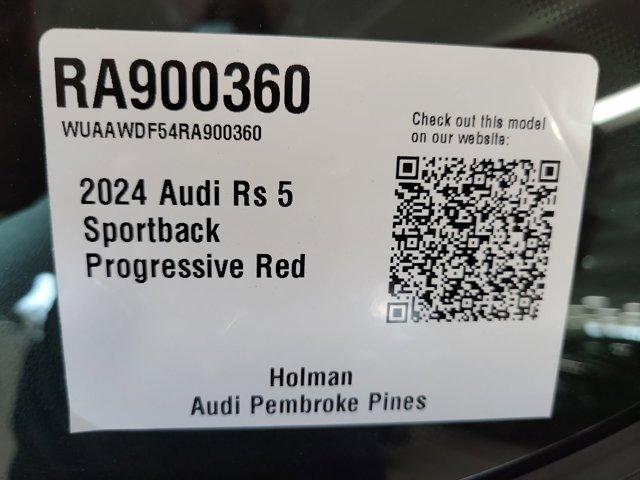 new 2024 Audi RS 5 car