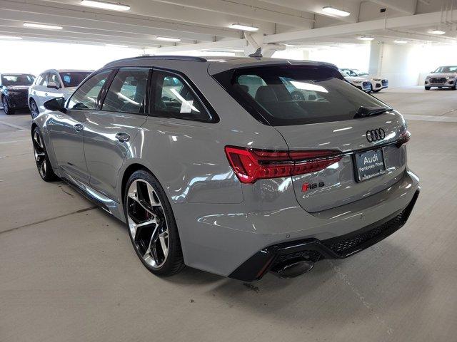 new 2025 Audi RS 6 Avant car, priced at $151,820