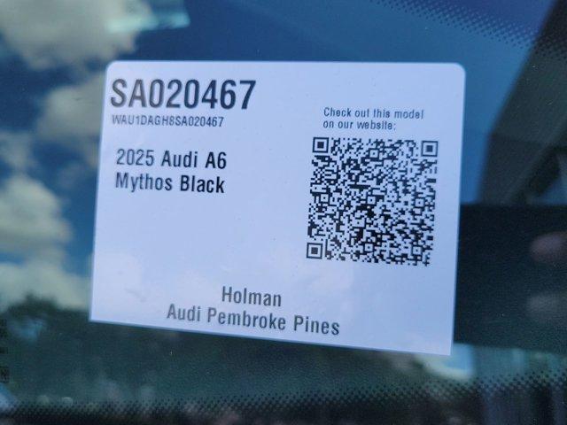 new 2025 Audi A6 e-tron car, priced at $72,985