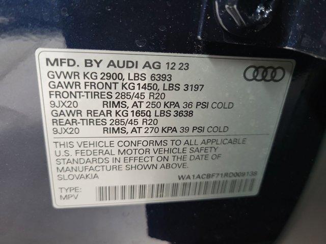 new 2024 Audi Q7 car