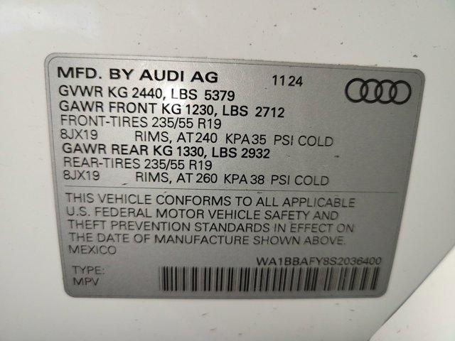 new 2025 Audi Q5 car, priced at $54,935