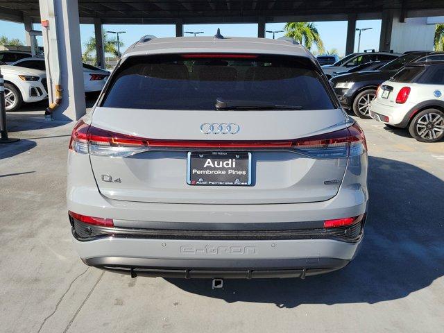 new 2025 Audi Q4 e-tron car, priced at $61,095