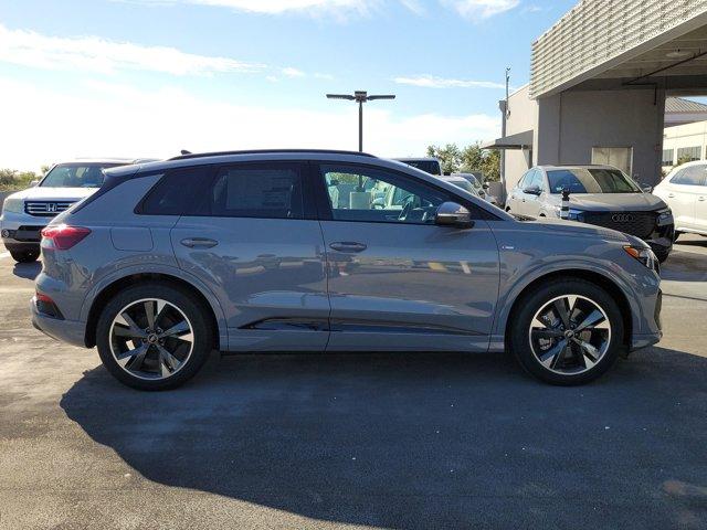 new 2025 Audi Q4 e-tron car, priced at $61,095