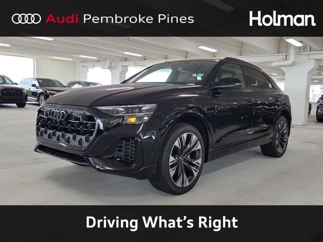 new 2025 Audi Q8 car, priced at $80,805