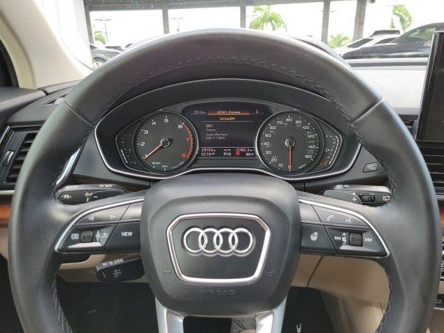 used 2021 Audi Q5 car, priced at $28,400