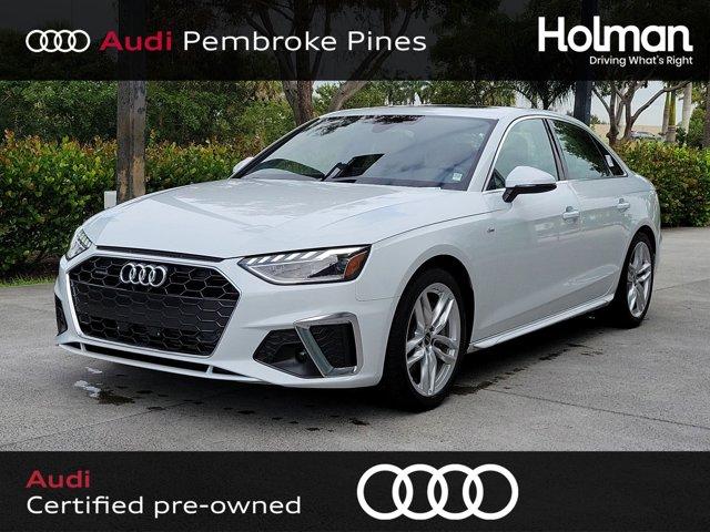 used 2024 Audi A4 car, priced at $38,850