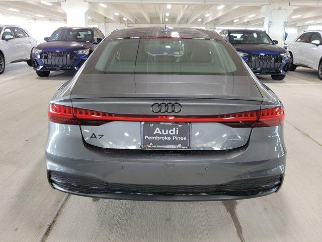 new 2025 Audi A7 car, priced at $82,785