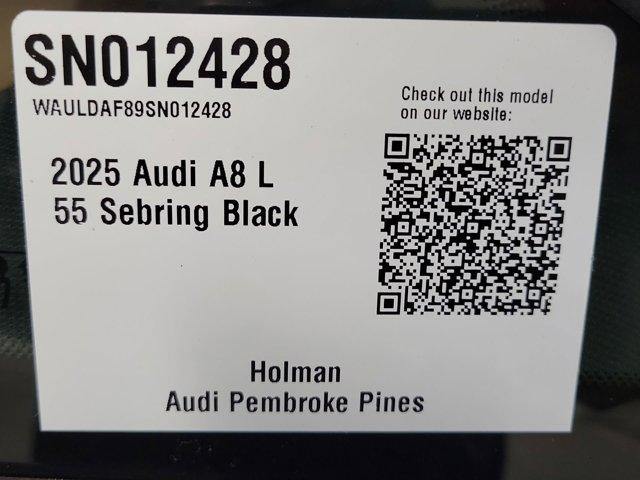 new 2025 Audi A8 car, priced at $106,625