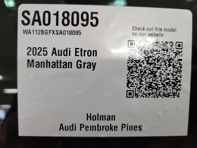 new 2025 Audi Q6 e-tron car, priced at $71,000