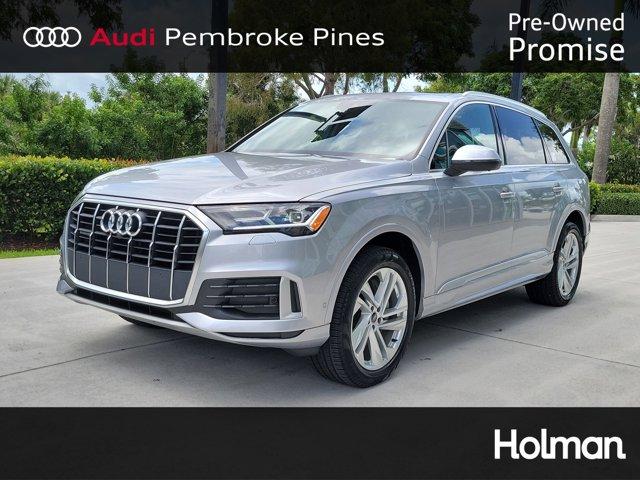used 2021 Audi Q7 car, priced at $32,500