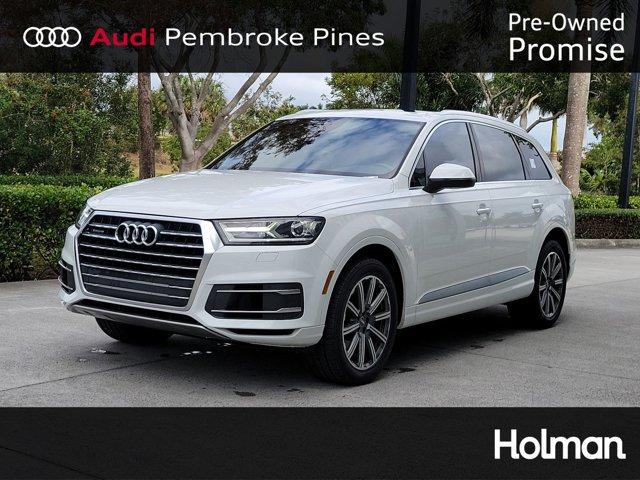 used 2018 Audi Q7 car, priced at $26,500