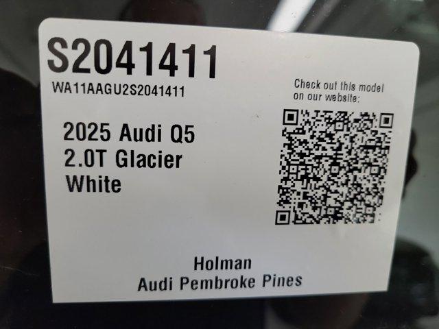 new 2025 Audi Q5 car, priced at $57,775