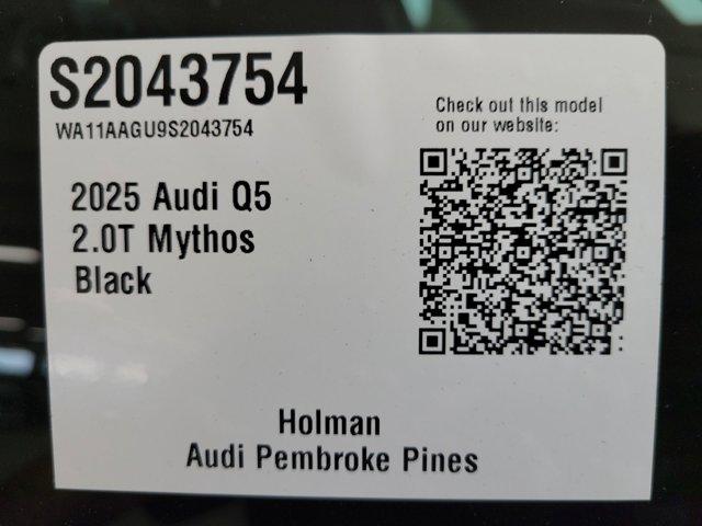 new 2025 Audi Q5 car, priced at $57,775