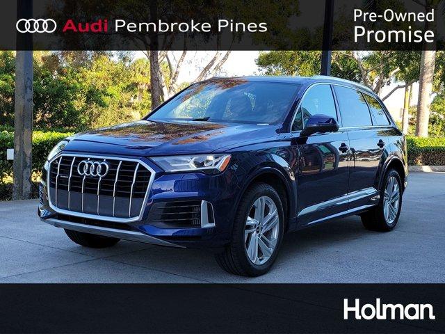 used 2021 Audi Q7 car, priced at $36,990