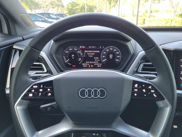 used 2023 Audi Q4 e-tron Sportback car, priced at $28,400