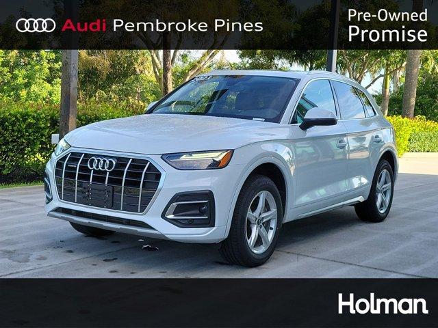 used 2021 Audi Q5 car, priced at $23,999
