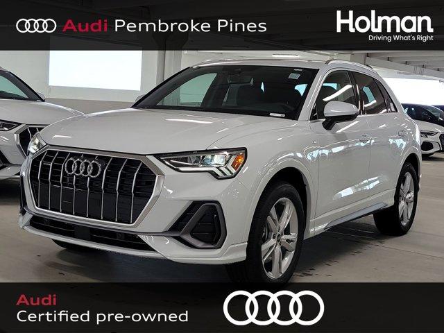 used 2024 Audi Q3 car, priced at $37,625