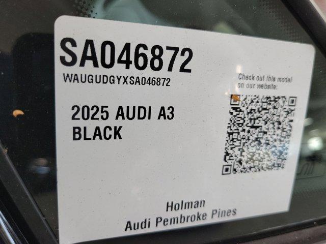 new 2025 Audi A3 car, priced at $41,990